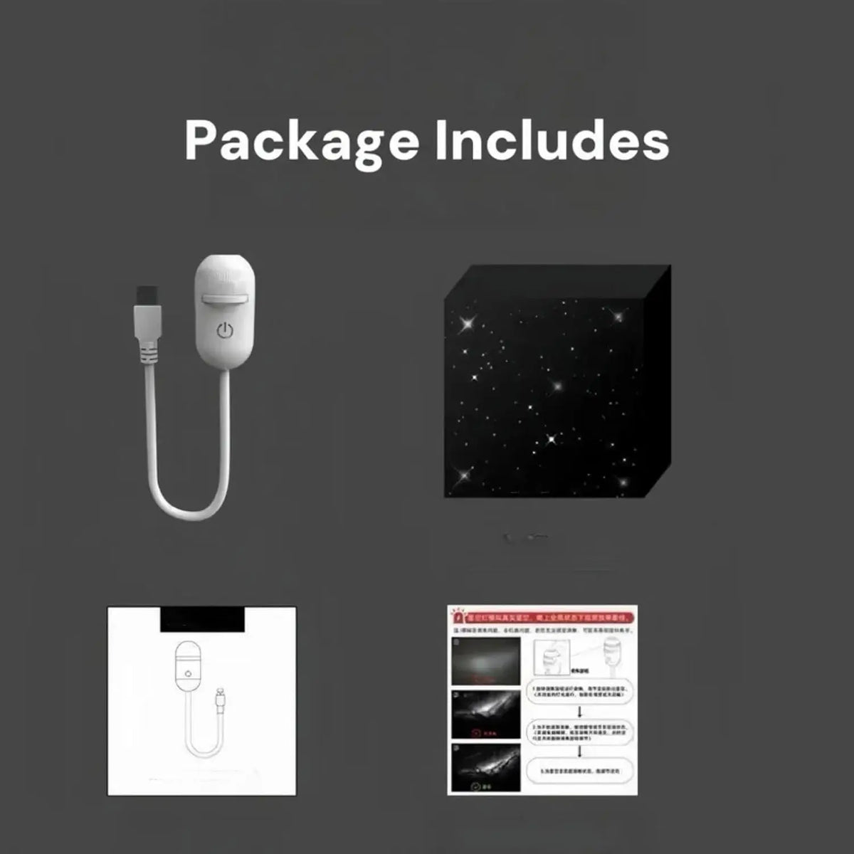 Portable Mini USB Starry Sky Projection Lamp