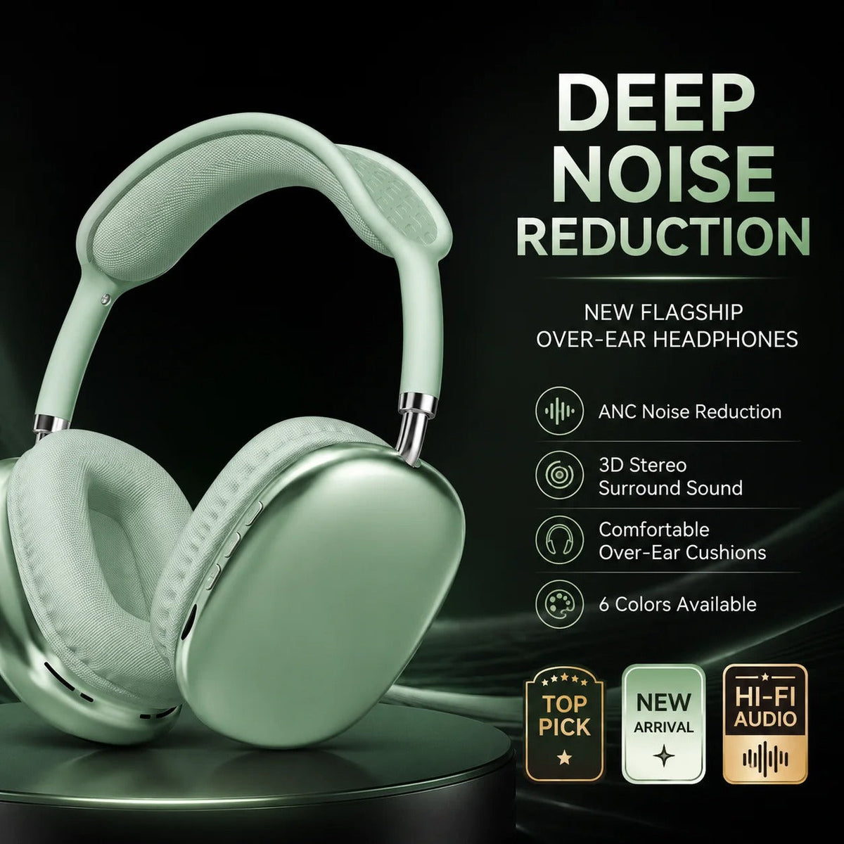 Wireless Bluetooth Earphones with Ultra Long Battery Life